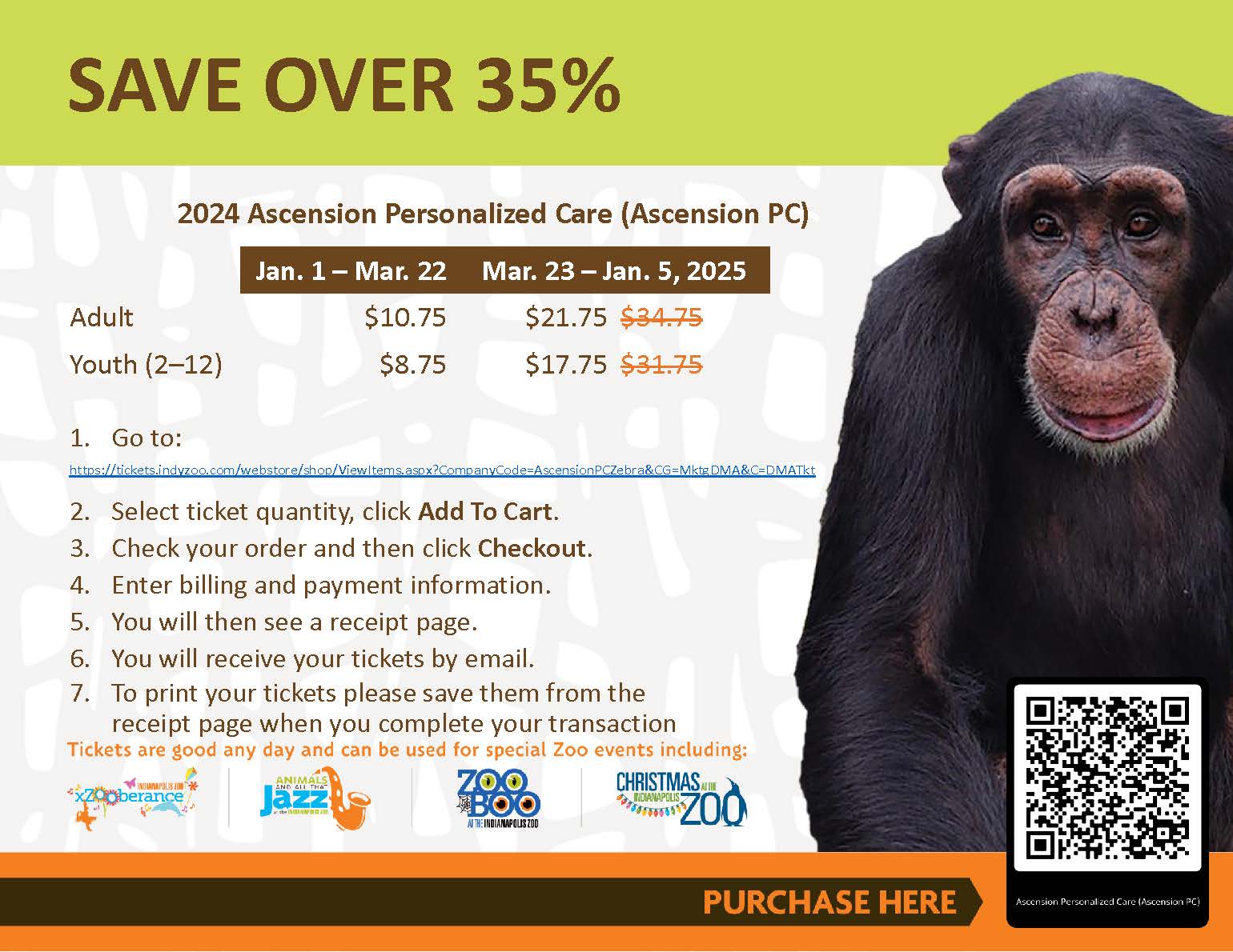 Ascension_Personalized_Care_ACA_health_plan_2024 Indy Zoo Discount Ticket Flyer